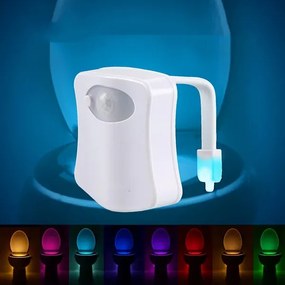 Zaparkorun LED farebné osvetlenie WC misy