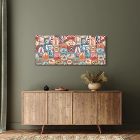 Obraz cestovateľa (120x50 cm)