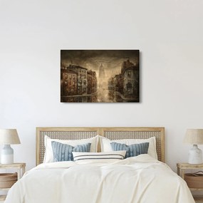 Obraz - Maľba mesta (90x60 cm)