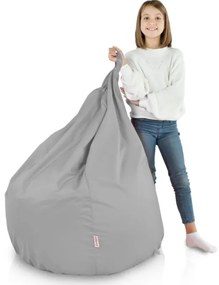 Sedací vak SAKO strieborný OUTDOOR