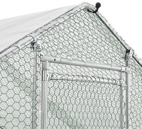 InternetovaZahrada - Vonkajšia klietka pre sliepky - 2x2x2 m