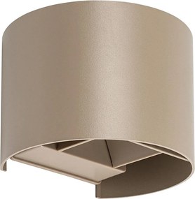 Rabalux 77217 - LED vonkajšie nástenné svietidlo VIRNA 5W/230V 2700/4000/6500K IP54 béžové