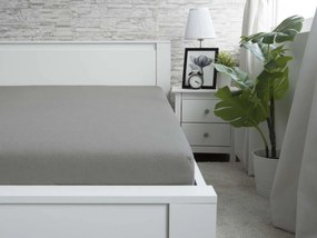XPOSE® Jersey plachta - tmavo sivá 180x200 cm