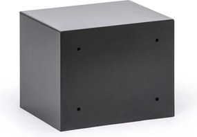 Nábytkový sejf s elektronickým zámkom a LCD displejom, 300 x 380 x 300 mm