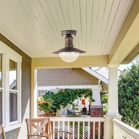 Rabalux 8736 - Vonkajšie stropné svietidlo OSLO 1xE27/60W