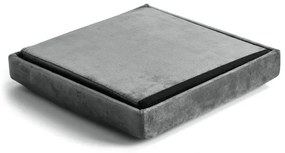 Úložná taburetka DIEGO L grafitová