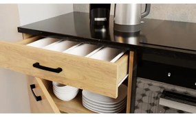 Kuchynská linka JOY 200 cm orech