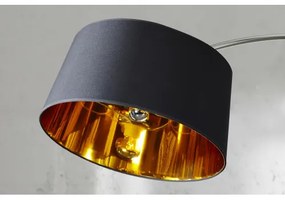Stojaca lampa 13069 Oblúková Čierna  - Komfort-nábytok