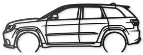 drevko Moderný obraz Hyundai 21 Kona Rozmer obrazu: 32 x 86 cm, Farba dekorácie: Čierna