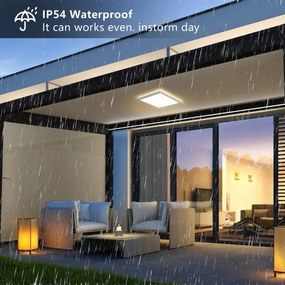 Brilagi - LED Kúpeľňové svietidlo ULTRA SLIM LED/24W/230V 42x42 cm biela IP54