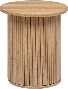 Odkladací stolík Colva 45 cm hnedý