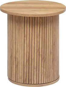 Odkladací stolík Colva 45 cm hnedý