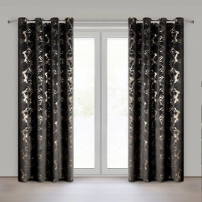 ZATEMŇOVACÍ ZÁVES NA KRÚŽKOCH RAJA 140X250 CM VZOROVANÁ