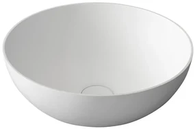 Sapho Sapho, THIN umývadlo na dosku Ø 39 cm, bielá mat, WN185