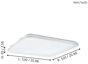 Eglo 98449 - LED Stropné svietidlo FRANIA-S LED/49,5W/230V