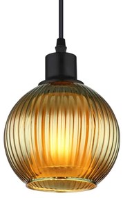 Globo 15638G - Luster na lanku ZUMBA 1xE27/25W/230V pr. 15 cm zelená