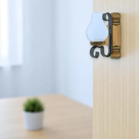 Brilagi - Nástenné svietidlo RUSTIC 1xE14/40W/230V buk