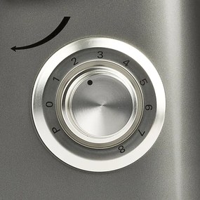 G3Ferrari G2016400 - Stolný mixér s dvojitým hákom PASTAIO 8 l 1800W/230V v chrómovom prevedení