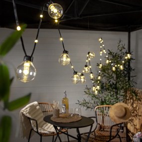 STAR TRADING Vonkajšia svetelná reťaz Bolla – 20 žiaroviek