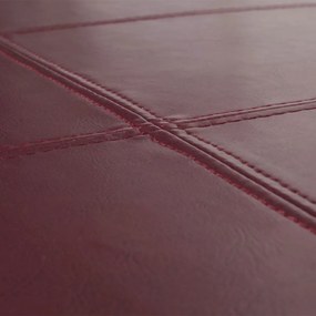 Skladovacia lavica Krien 112 x 45 x 45cm - Červená