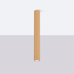 Sollux SL.1553 - Bodové svietidlo KARBON 1xGU10/10W/230V 60 cm zlatá