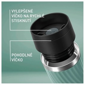 Svetlozelený cestovný hrnček 360 ml – Tefal