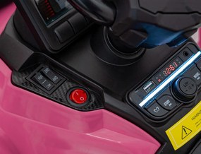 Ramiz Štvorkolka Can Am Outlander ATV ružová