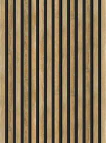 Mexen Lam-F, akustické stenové lamely 275 × 31,5 cm, filc 6 mm, dub medový, S105-275317-2812-066