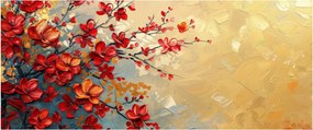 Obraz - Kvitnúci strom (120x50 cm)