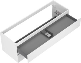 Mexen Orio, kúpeľňová skrinka pod umývadlo 140 cm, 2 zásuvky, biela matná, 91A10-14047-2-BFF01