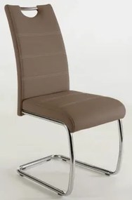 Jedálenská stolička Flora, latté ekokoža%