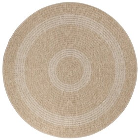 Béžový okrúhly vonkajší koberec ø 160 cm Comilla – Ayyildiz Carpets
