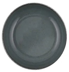 16-dielna jedálenská súprava, sivá/porcelán