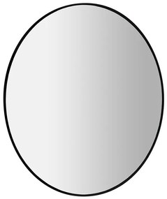 Sapho Sapho, SHARON LED podsvietené zrkadlo Ø 80c m, čierna matná (E28904CI), 31255CI