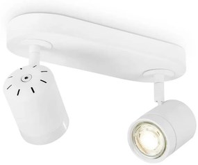 LED Stmievateľné bodové svietidlo MANU 2xGU10/5,8W/230V biela