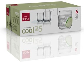 RONA 6x Pohár na nápoje COOL 250ml