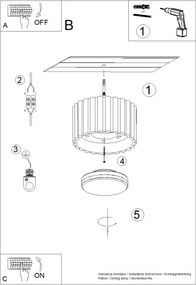 Brilagi - LED bodové svietidlo SFERA 1xGX53/30W/230V priemer 10 cm taupe