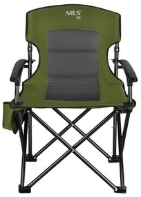Skladacie kreslo NILS Camp NC3075 - zelené
