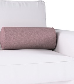 Valcový vankúš so záhybmi farba produktu ružová látka zapletaná