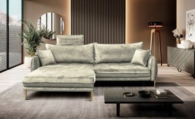 XXXLutz ROHOVÁ SEDAČKA, textil, krémová MID.YOU - Sedačky - 001574006202