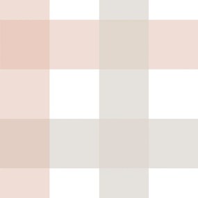 Tapeta kockovaná ružová veľká 280x100 cm