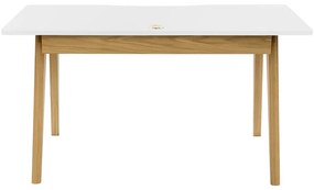 Pracovný stôl v dekore duba 70x140 cm Nice – Woodman