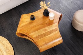 Konferenčný stolík ORGANIC LIVING 90 cm akáciové drevo