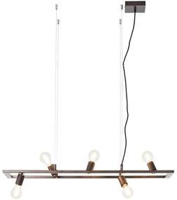 Brilliant - Luster na lanku  KALLA 5xE27/40W/230V