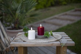 STAR TRADING LED sviečka Flamme Paula White 10 cm