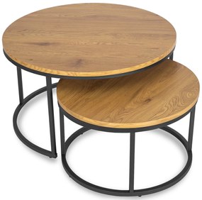PROXIMA.store - Set konferenčných stolíkov DELIA VEĽKOSŤ: MINI