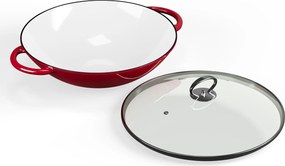 Wok Klarstein Jersey - červený