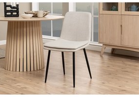 Krémová jedálenská stolička Becca – Actona