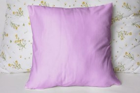 Polášek Jednofarebná obliečka na vankúš Jersey - Svetlá fialová | 40 x 60 cm