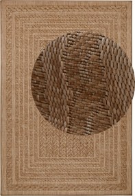 Hanse Home 80x150 cm Kusový koberec Forest 103992 Beige/Brown – na von aj na doma, béžová, chodba / predsieň